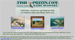 Desktop Screenshot of fish-prints.com
